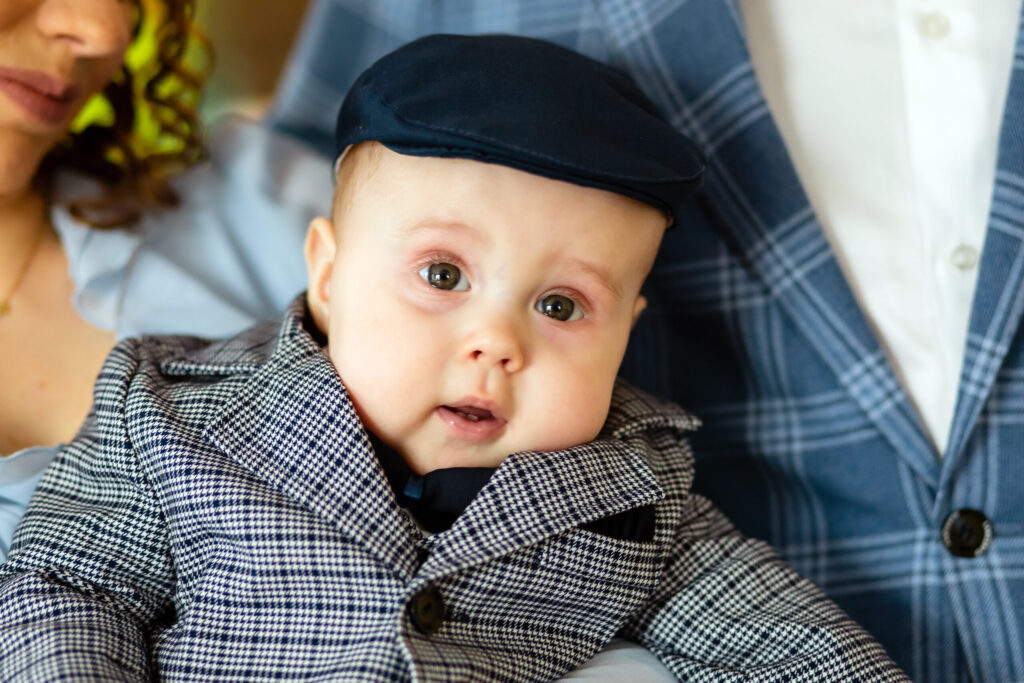 portret dziecka przed chrztem Fotograf na chrzest Łódź