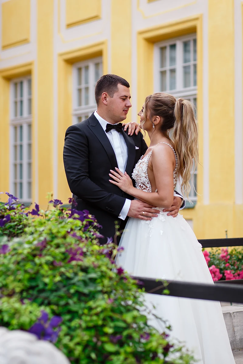 Plener ślubny w Wilanowie fotografia ślubna plenerowa Łódź Warszawa
