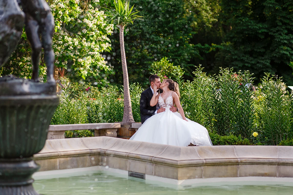 Plener ślubny w Wilanowie fotografia ślubna plenerowa Łódź Warszawa