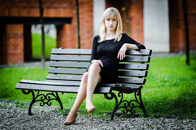 Sesja modowa beauty Księży Młyn Łódź