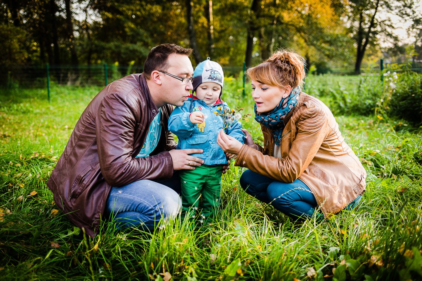 Fotografia rodzinna Łódź w plenerze